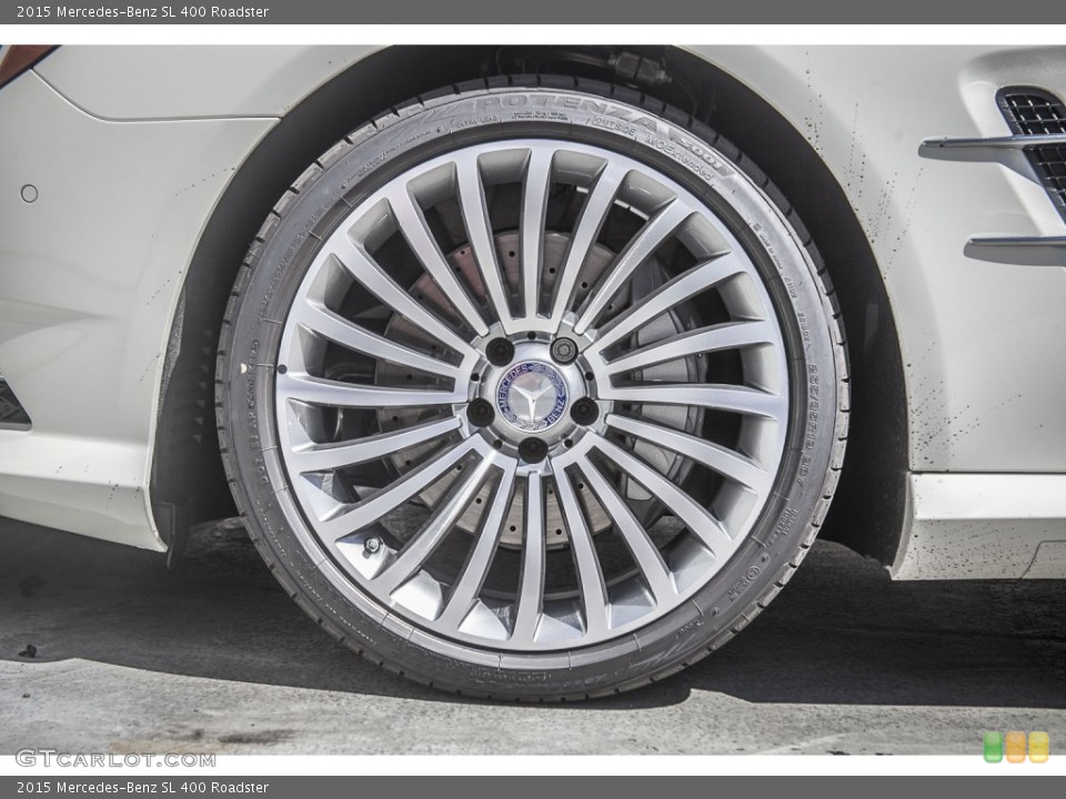 2015 Mercedes-Benz SL 400 Roadster Wheel and Tire Photo #97856913