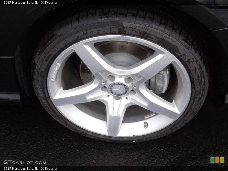 2015 Mercedes-Benz SL 400 Roadster Wheel and Tire Photo #97857516