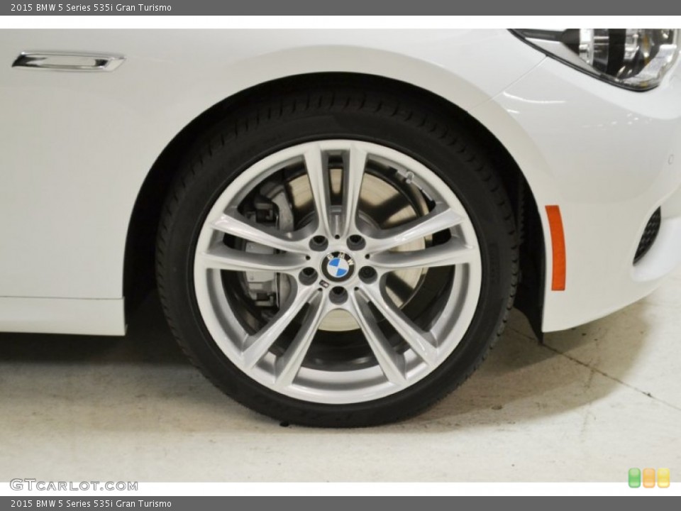 2015 BMW 5 Series 535i Gran Turismo Wheel and Tire Photo #97859275