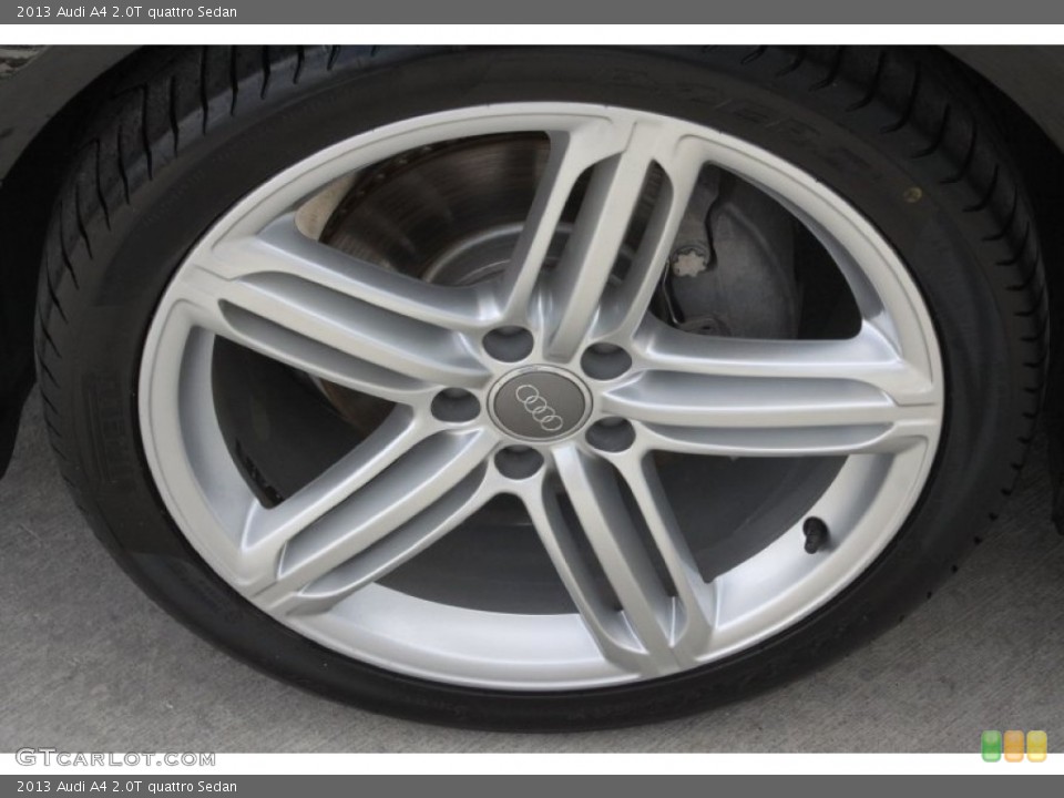 2013 Audi A4 2.0T quattro Sedan Wheel and Tire Photo #97865374