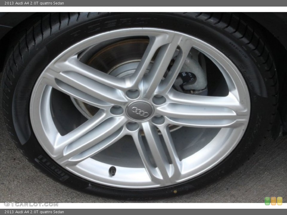 2013 Audi A4 2.0T quattro Sedan Wheel and Tire Photo #97865551