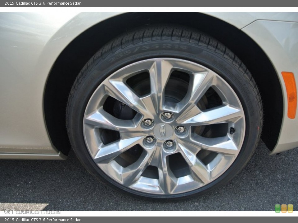 2015 Cadillac CTS 3.6 Performance Sedan Wheel and Tire Photo #97902043