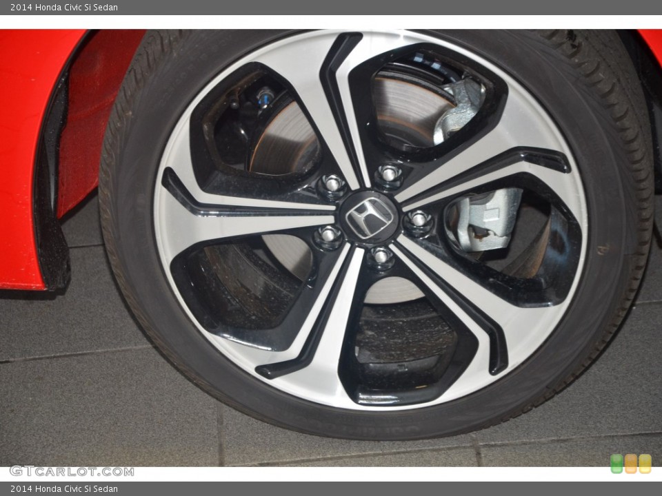 2014 Honda Civic Si Sedan Wheel and Tire Photo #97916443