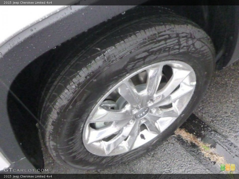 2015 Jeep Cherokee Limited 4x4 Wheel and Tire Photo #97918954