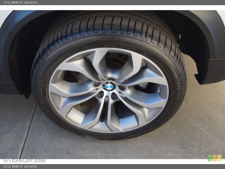2012 BMW X5 xDrive50i Wheel and Tire Photo #97929802