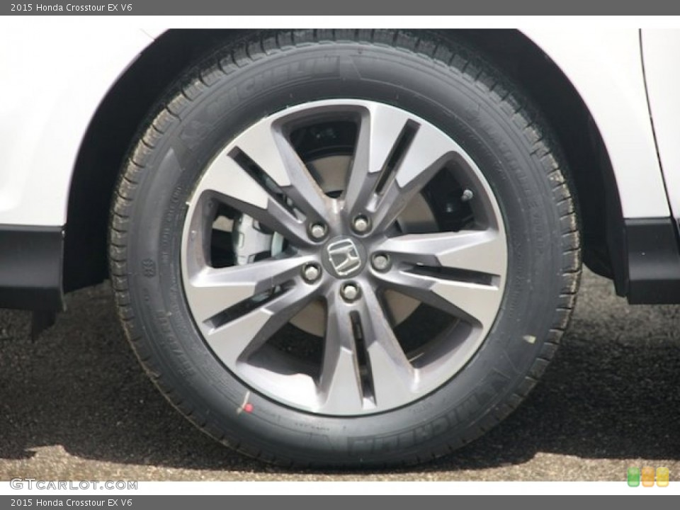 2015 Honda Crosstour EX V6 Wheel and Tire Photo #97935930