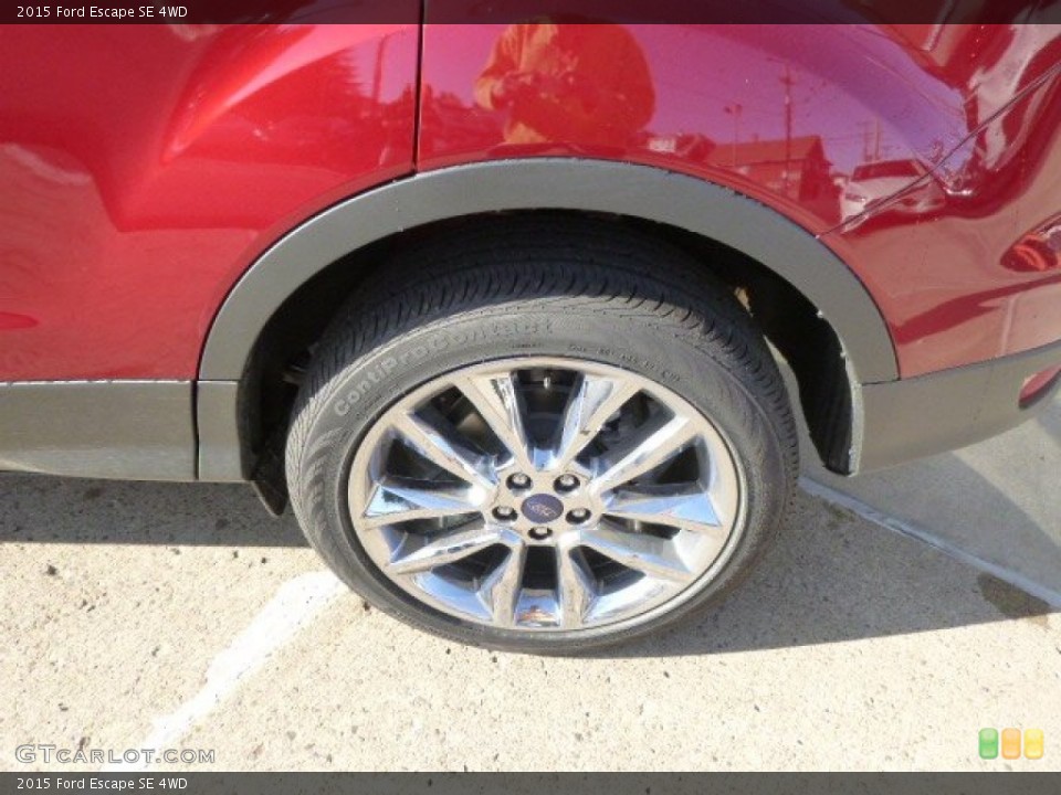 2015 Ford Escape SE 4WD Wheel and Tire Photo #97938149