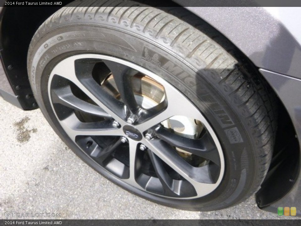 2014 Ford Taurus Limited AWD Wheel and Tire Photo #97954901
