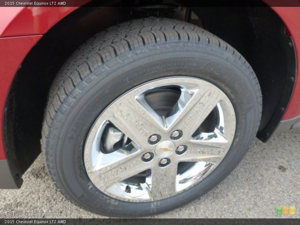 2015 Chevrolet Equinox LTZ AWD Wheel and Tire Photo 97965920