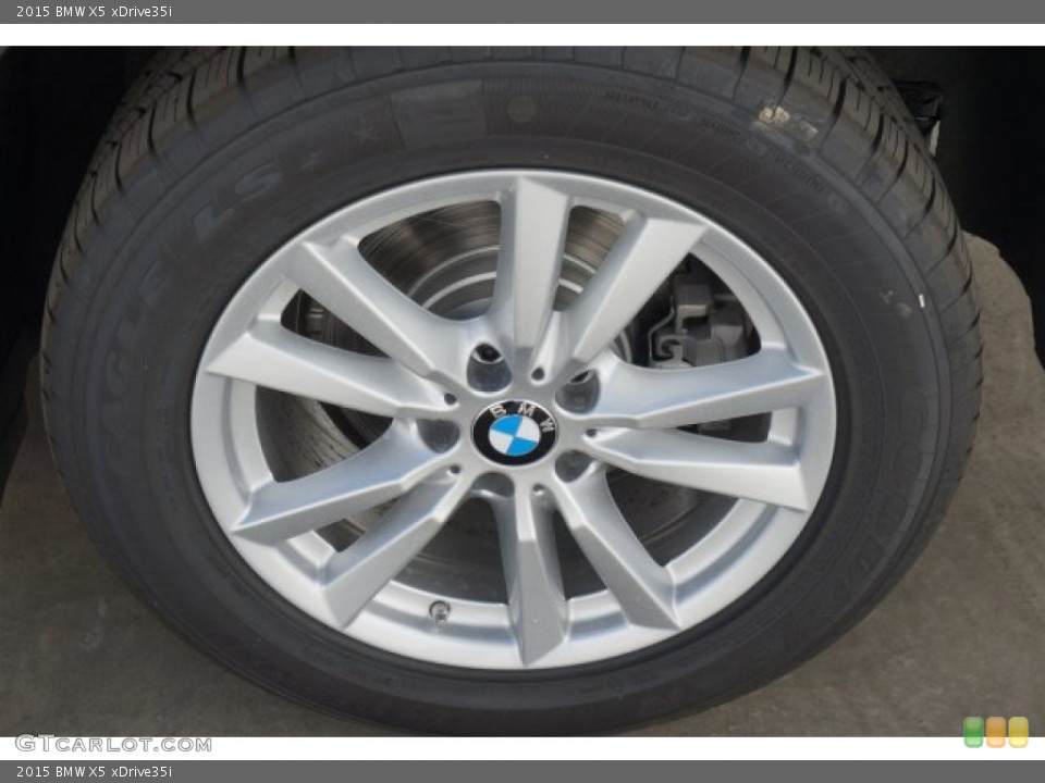 2015 BMW X5 xDrive35i Wheel and Tire Photo #97975768