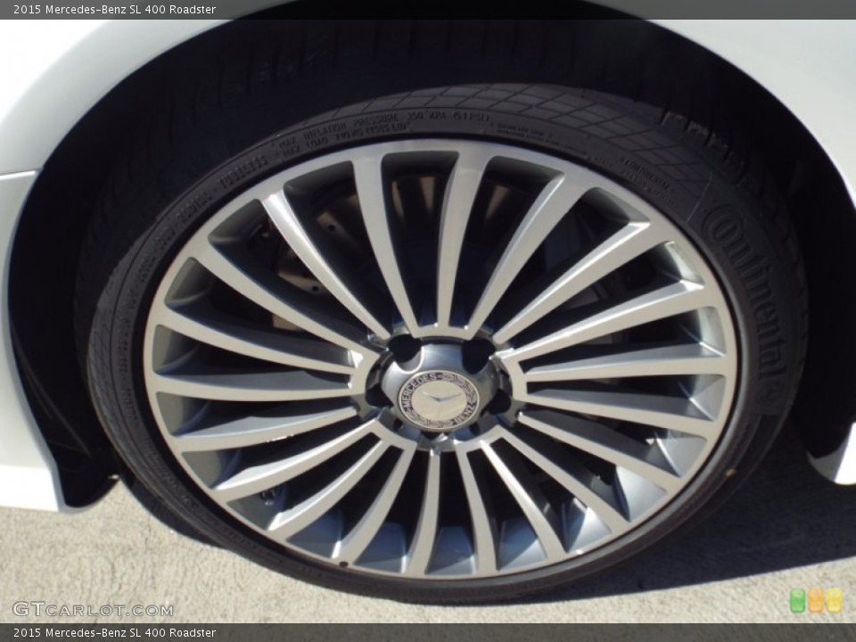 2015 Mercedes-Benz SL 400 Roadster Wheel and Tire Photo #97980043