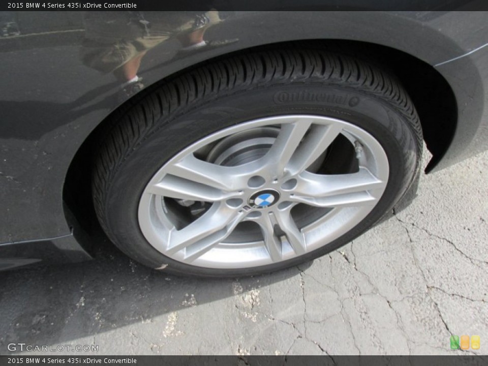 2015 BMW 4 Series 435i xDrive Convertible Wheel and Tire Photo #97980079