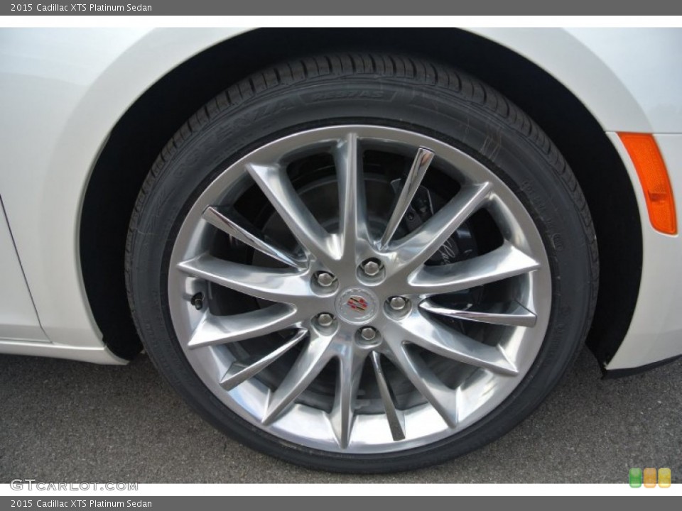 2015 Cadillac XTS Platinum Sedan Wheel and Tire Photo #97980193