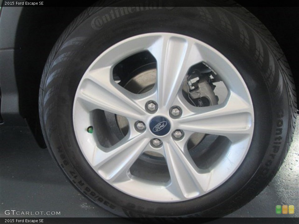 2015 Ford Escape SE Wheel and Tire Photo #97982023