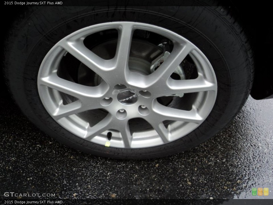 2015 Dodge Journey SXT Plus AWD Wheel and Tire Photo #97986853