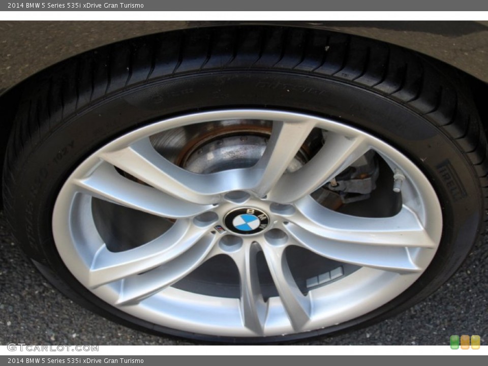 2014 BMW 5 Series 535i xDrive Gran Turismo Wheel and Tire Photo #97993237