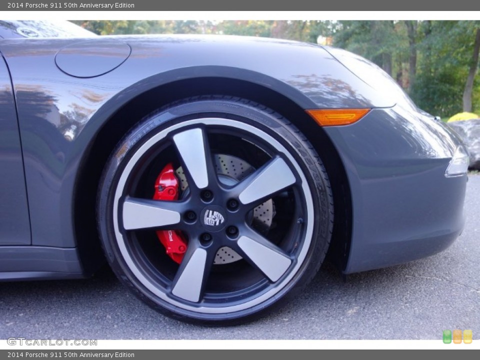 2014 Porsche 911 50th Anniversary Edition Wheel and Tire Photo #97995751