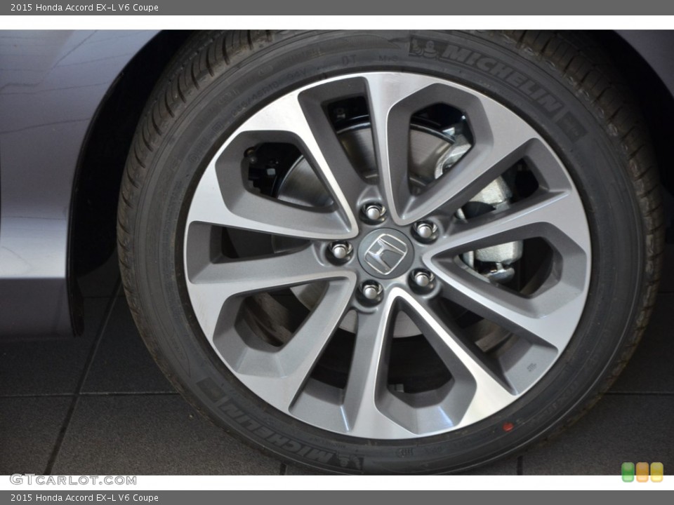 2015 Honda Accord EX-L V6 Coupe Wheel and Tire Photo #97995907