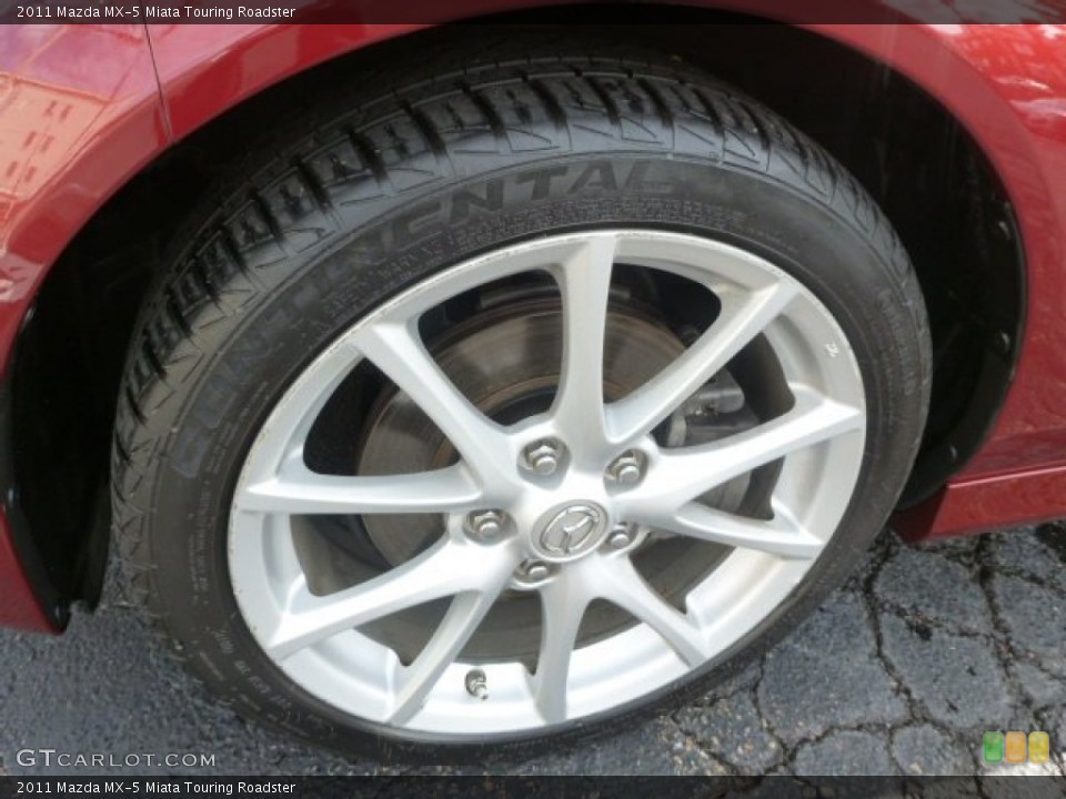2011 Mazda MX-5 Miata Touring Roadster Wheel and Tire Photo #98003800