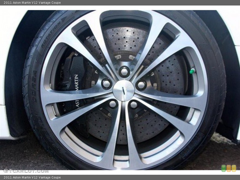 2011 Aston Martin V12 Vantage Coupe Wheel and Tire Photo #98017912