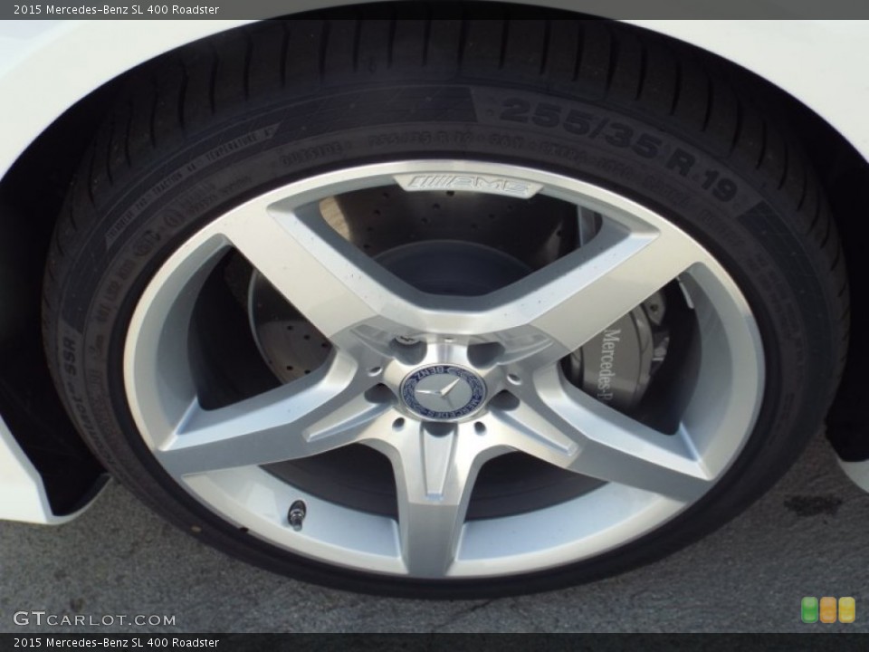 2015 Mercedes-Benz SL 400 Roadster Wheel and Tire Photo #98019922