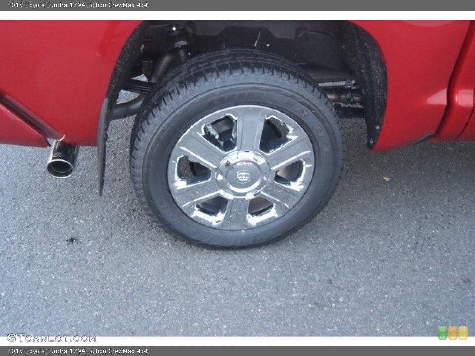 2015 Toyota Tundra 1794 Edition CrewMax 4x4 Wheel and Tire Photo #98023075