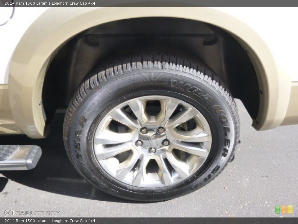 2014 Ram 1500 Laramie Longhorn Crew Cab 4x4 Wheel and Tire Photo #98025217
