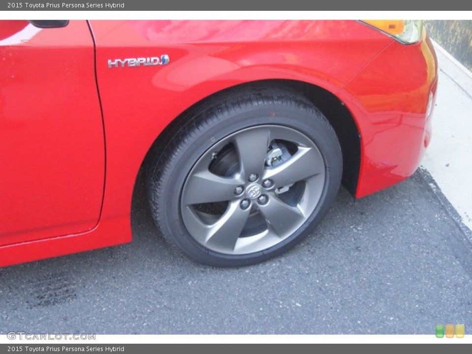 2015 Toyota Prius Persona Series Hybrid Wheel and Tire Photo #98031286