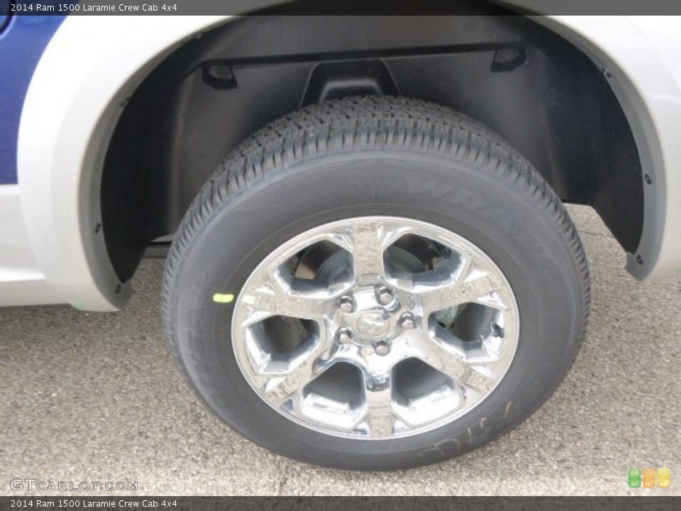 2014 Ram 1500 Laramie Crew Cab 4x4 Wheel and Tire Photo #98034367