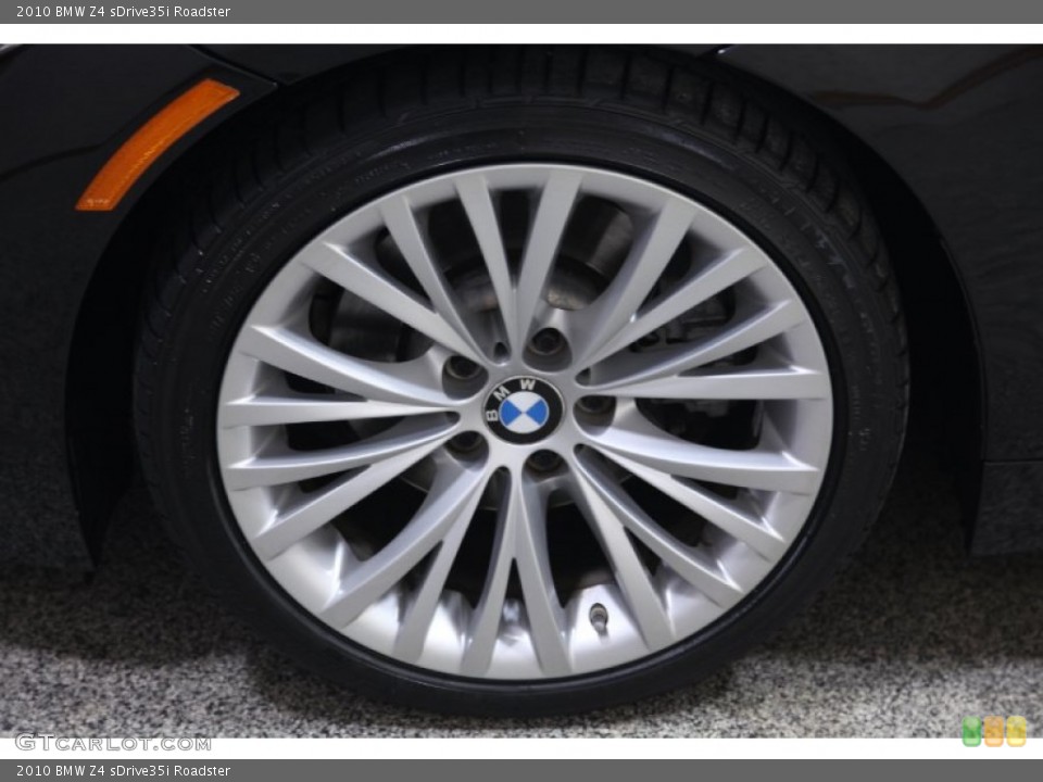 2010 BMW Z4 sDrive35i Roadster Wheel and Tire Photo #98036116