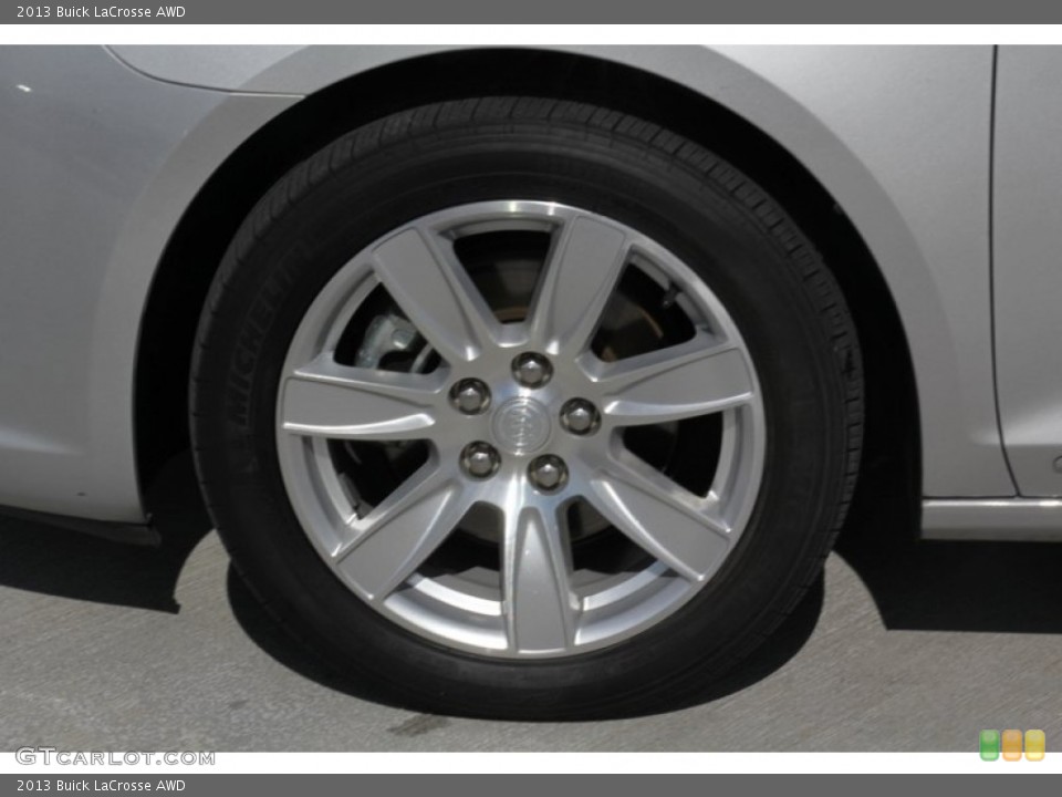 2013 Buick LaCrosse AWD Wheel and Tire Photo #98038446