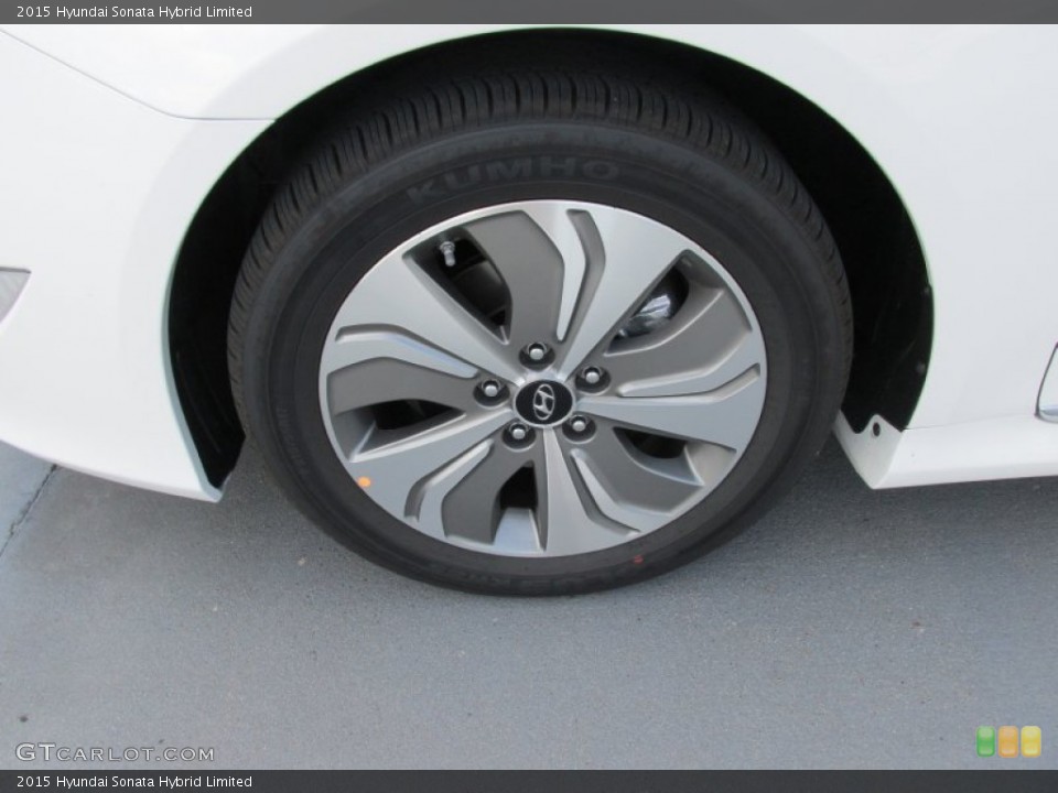 2015 Hyundai Sonata Hybrid Limited Wheel and Tire Photo #98044015