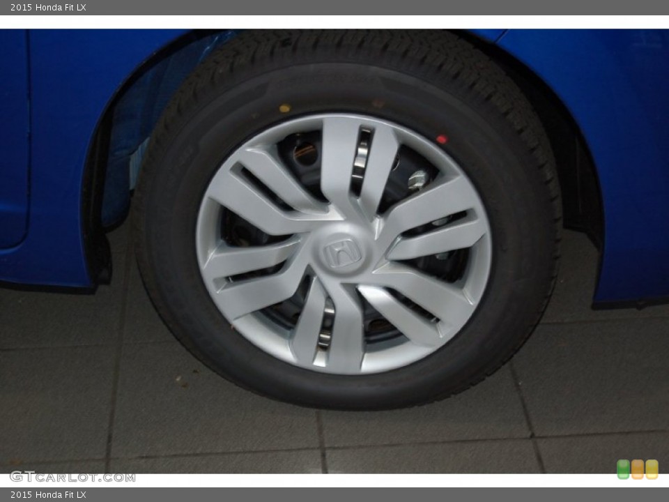 2015 Honda Fit LX Wheel and Tire Photo #98046814