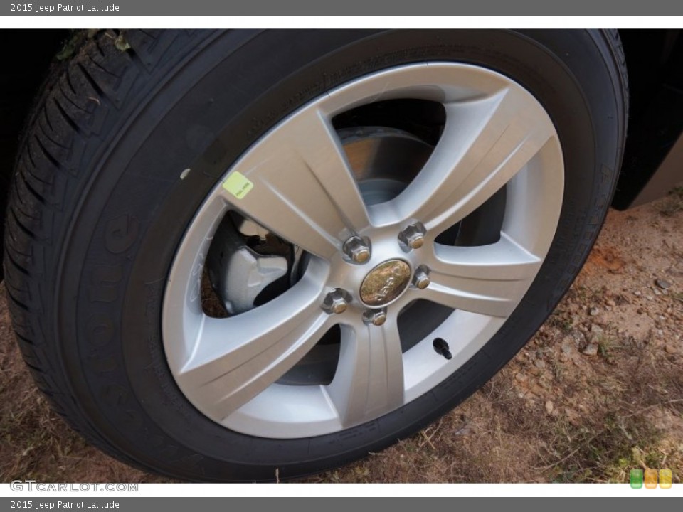 2015 Jeep Patriot Latitude Wheel and Tire Photo #98054977