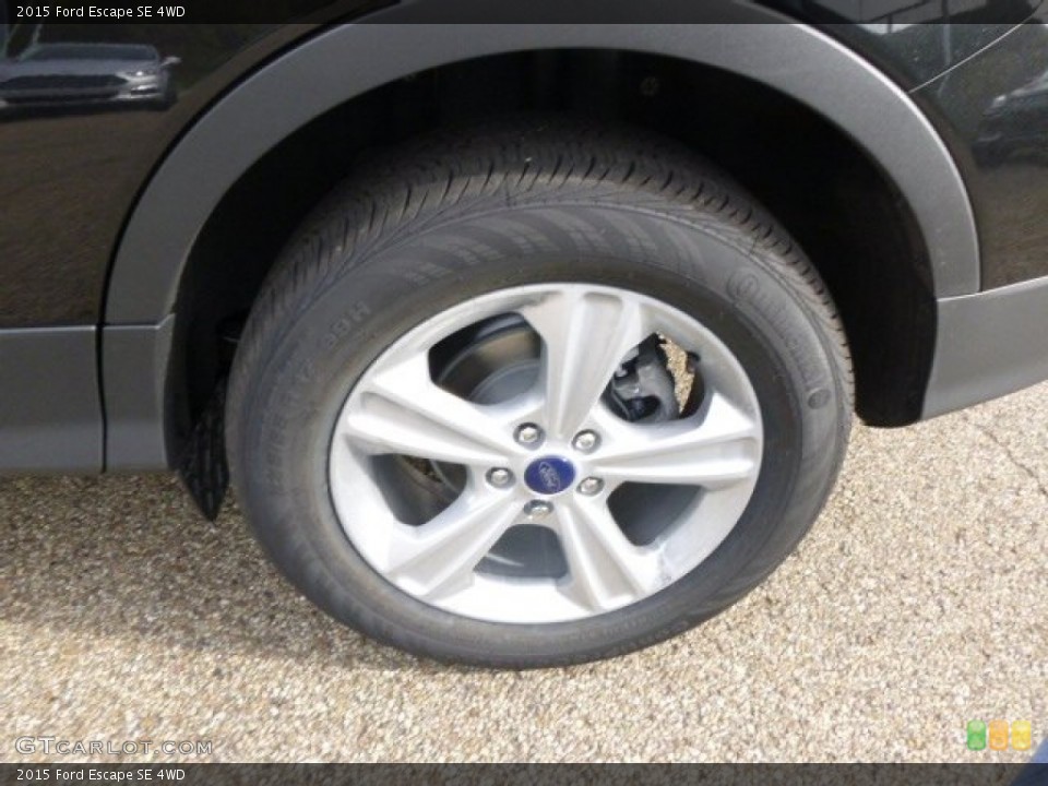 2015 Ford Escape SE 4WD Wheel and Tire Photo #98055958