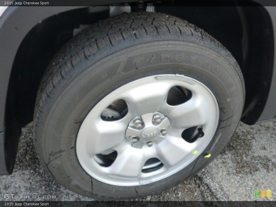 2015 Jeep Cherokee Sport Wheel and Tire Photo #98058640