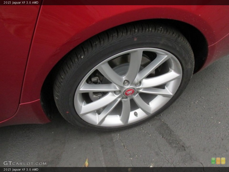 2015 Jaguar XF 3.0 AWD Wheel and Tire Photo #98059927