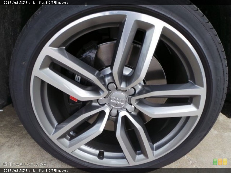 2015 Audi SQ5 Premium Plus 3.0 TFSI quattro Wheel and Tire Photo #98060692