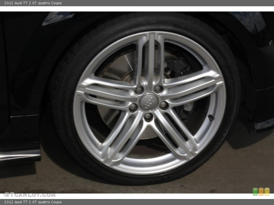 2012 Audi TT 2.0T quattro Coupe Wheel and Tire Photo #98069872