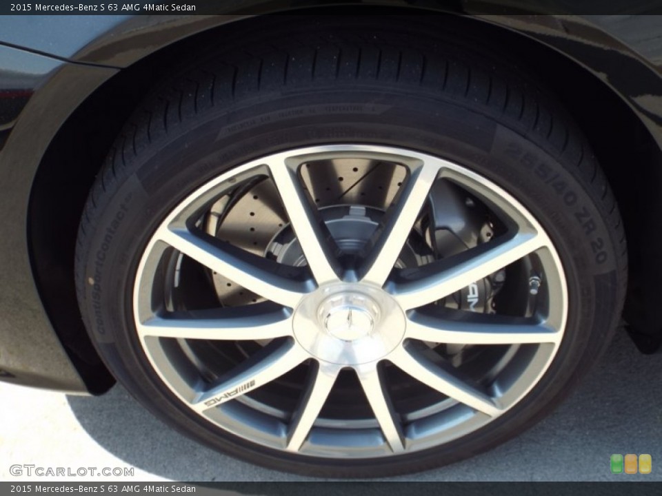 2015 Mercedes-Benz S 63 AMG 4Matic Sedan Wheel and Tire Photo #98070181