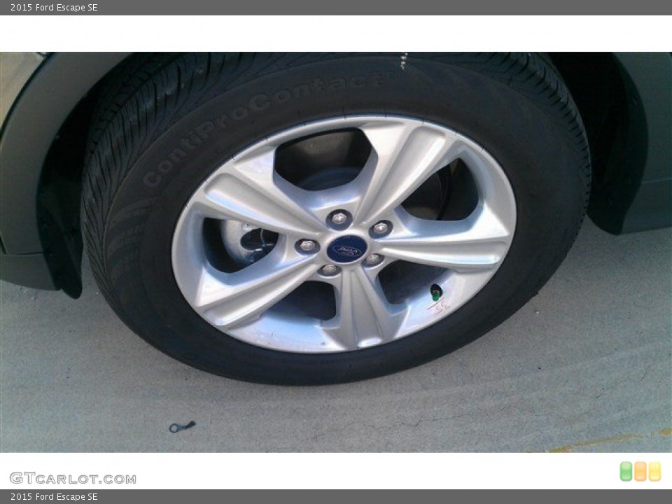 2015 Ford Escape SE Wheel and Tire Photo #98077042