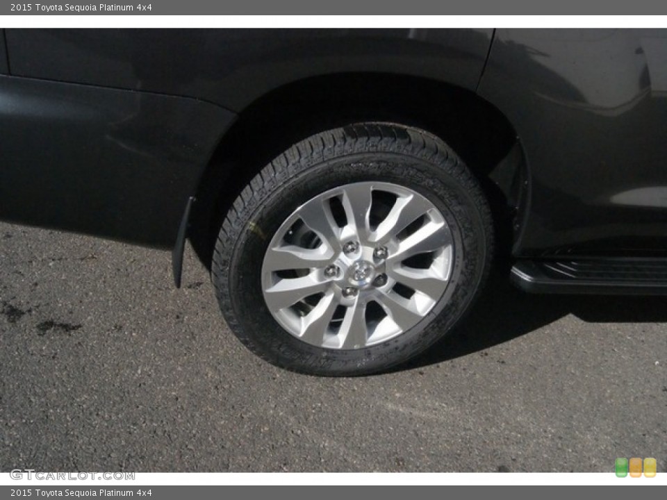 2015 Toyota Sequoia Platinum 4x4 Wheel and Tire Photo #98078713