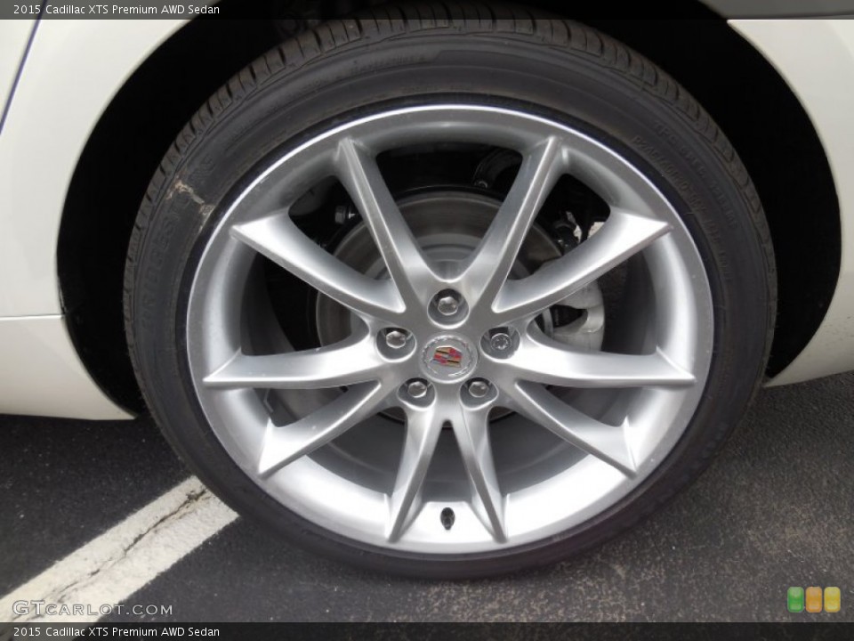 2015 Cadillac XTS Premium AWD Sedan Wheel and Tire Photo #98105642