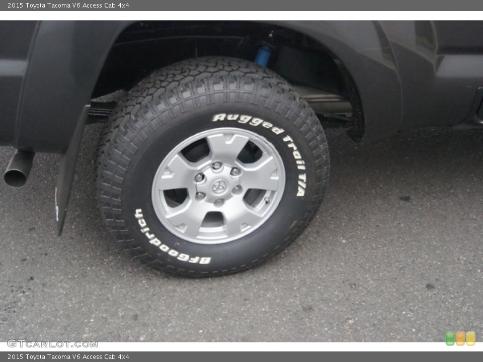 2015 Toyota Tacoma V6 Access Cab 4x4 Wheel and Tire Photo #98110367