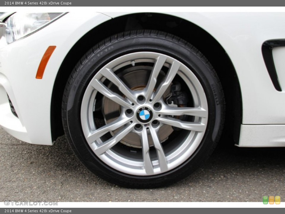 2014 BMW 4 Series 428i xDrive Coupe Wheel and Tire Photo #98118605