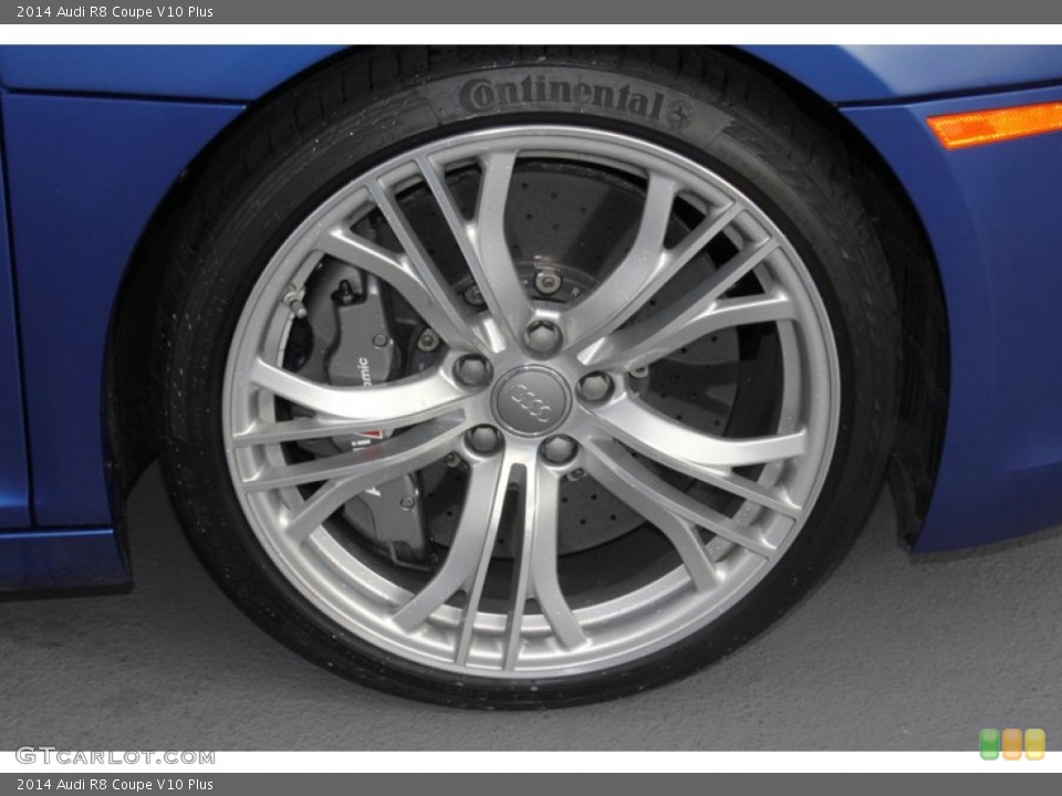 2014 Audi R8 Coupe V10 Plus Wheel and Tire Photo #98122859