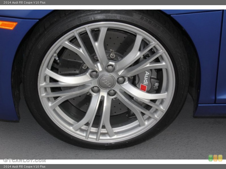 2014 Audi R8 Coupe V10 Plus Wheel and Tire Photo #98122907