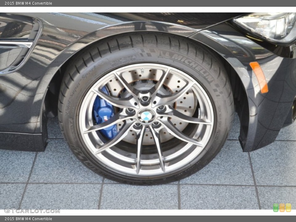 2015 BMW M4 Convertible Wheel and Tire Photo #98124725
