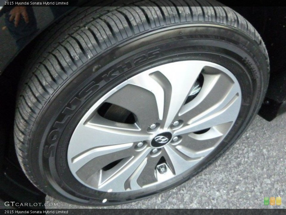 2015 Hyundai Sonata Hybrid Limited Wheel and Tire Photo #98126465
