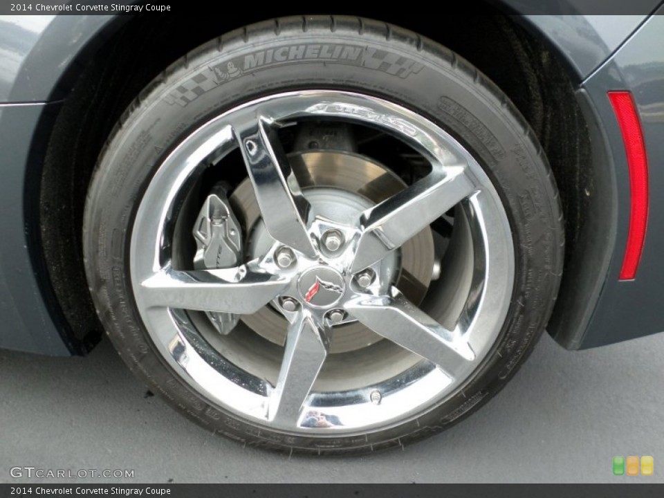 2014 Chevrolet Corvette Stingray Coupe Wheel and Tire Photo #98145266